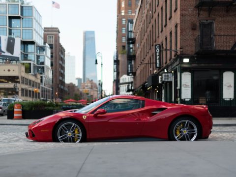 Ferrari 458 Italia Spider Sports Car