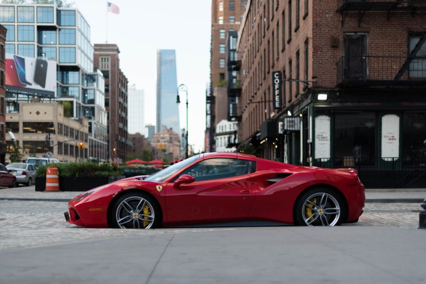 Ferrari 458 Italia Spider Sports Car