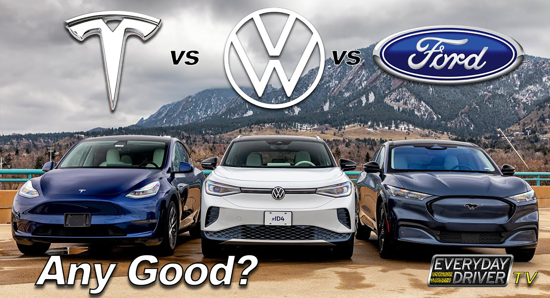 Ford Mustang Mach-E Vs. Tesla Model Y Vs. VW ID.4: Which Mainstream EV