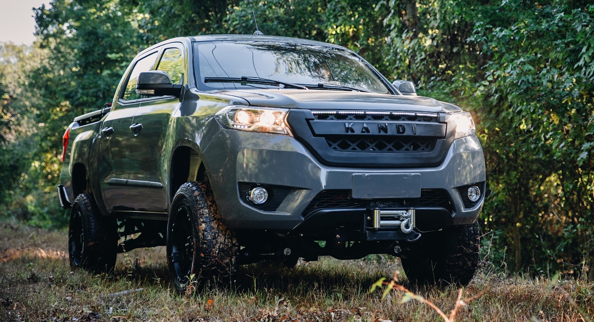 Kandi K32 Looks Like A Pickup But It Is An Electric UTV With 28 Hp