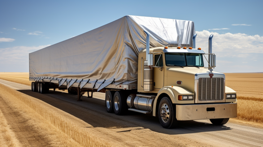 4 Reasons Why Farm Trucks Need a Tarp System to Haul Grain