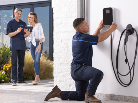 commercial ev charger installations